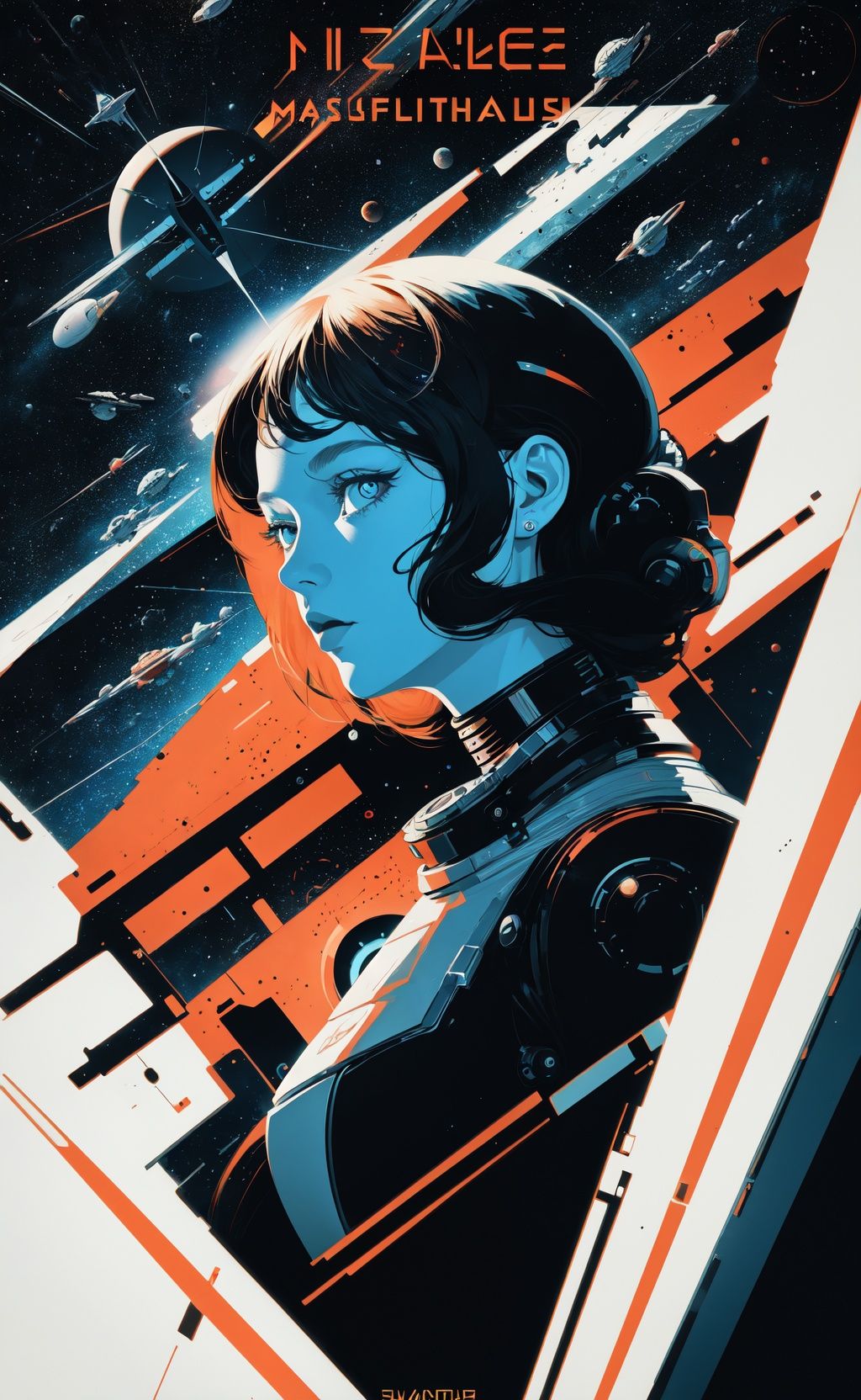 space thriller movie poster,  masterpiece,  best quality on Tensor.Art