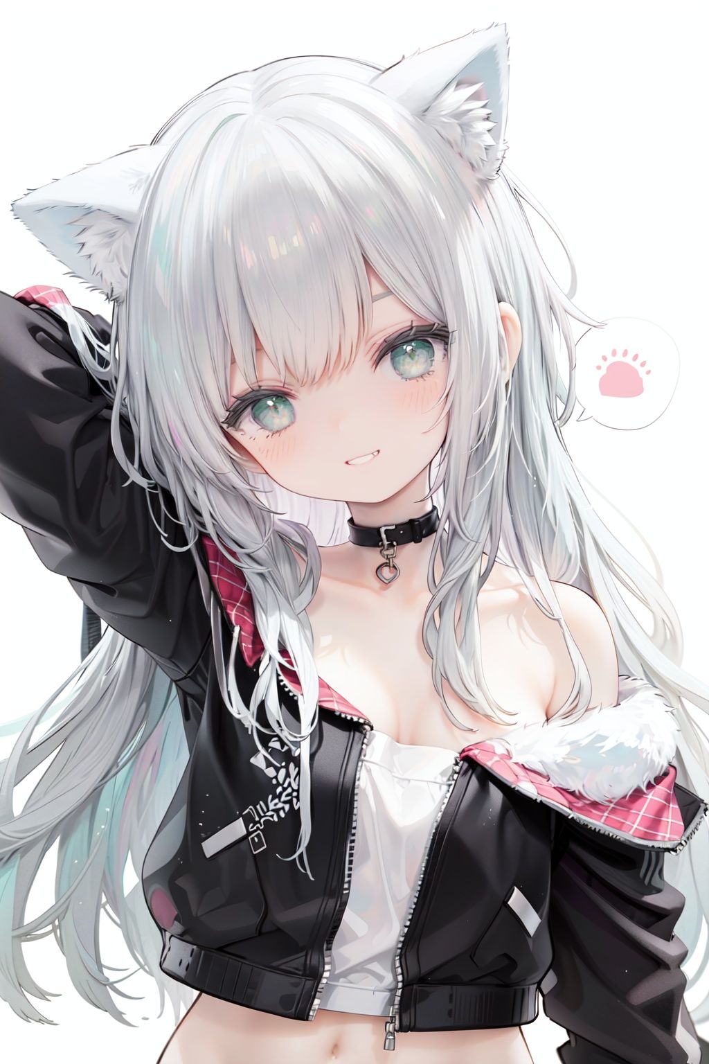 1girl,  solo,  green eyes on Tensor.Art