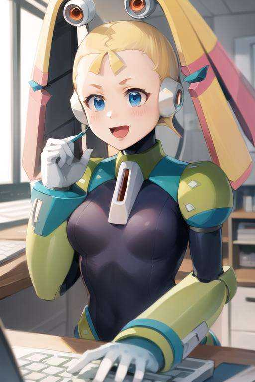 masterpiece,  high quality,  pallette_megamanx on Tensor.Art
