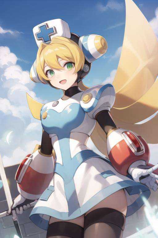cinnamon_megamanxcm,  1girl,  solo on Tensor.Art