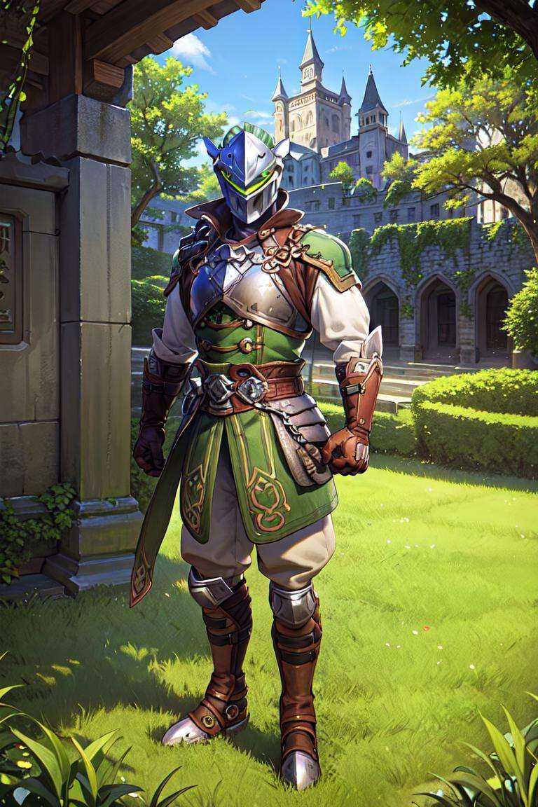 royalgenji,  solo,  armor on Tensor.Art