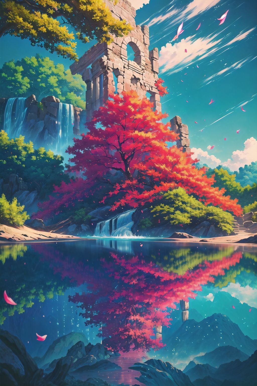 top quality,  (8k resolution),  cg unity wallpaper on Tensor.Art