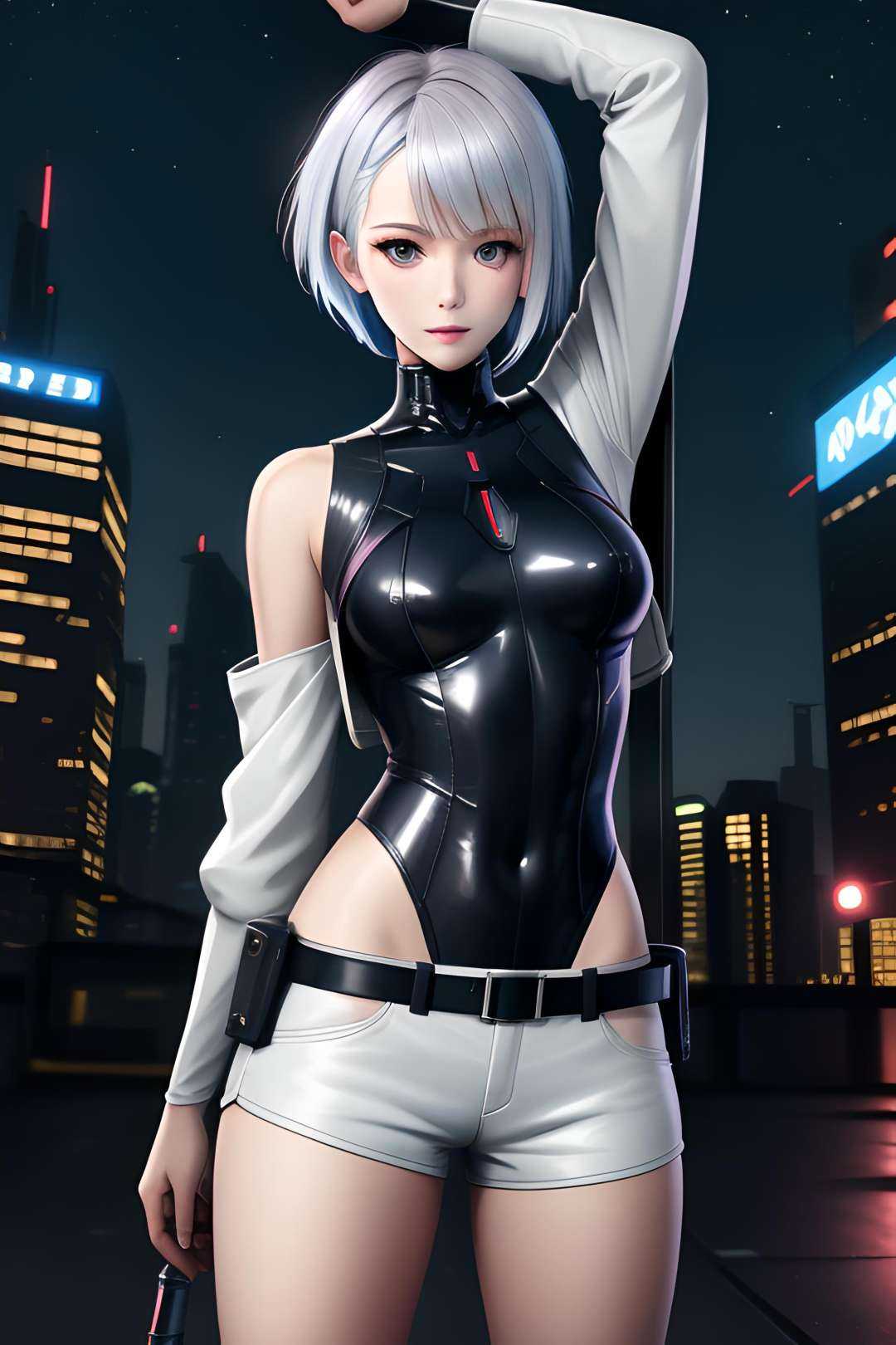 lucy \(cyberpunk\),  lucy from cyberpunk edgerunners,  1girl on Tensor.Art
