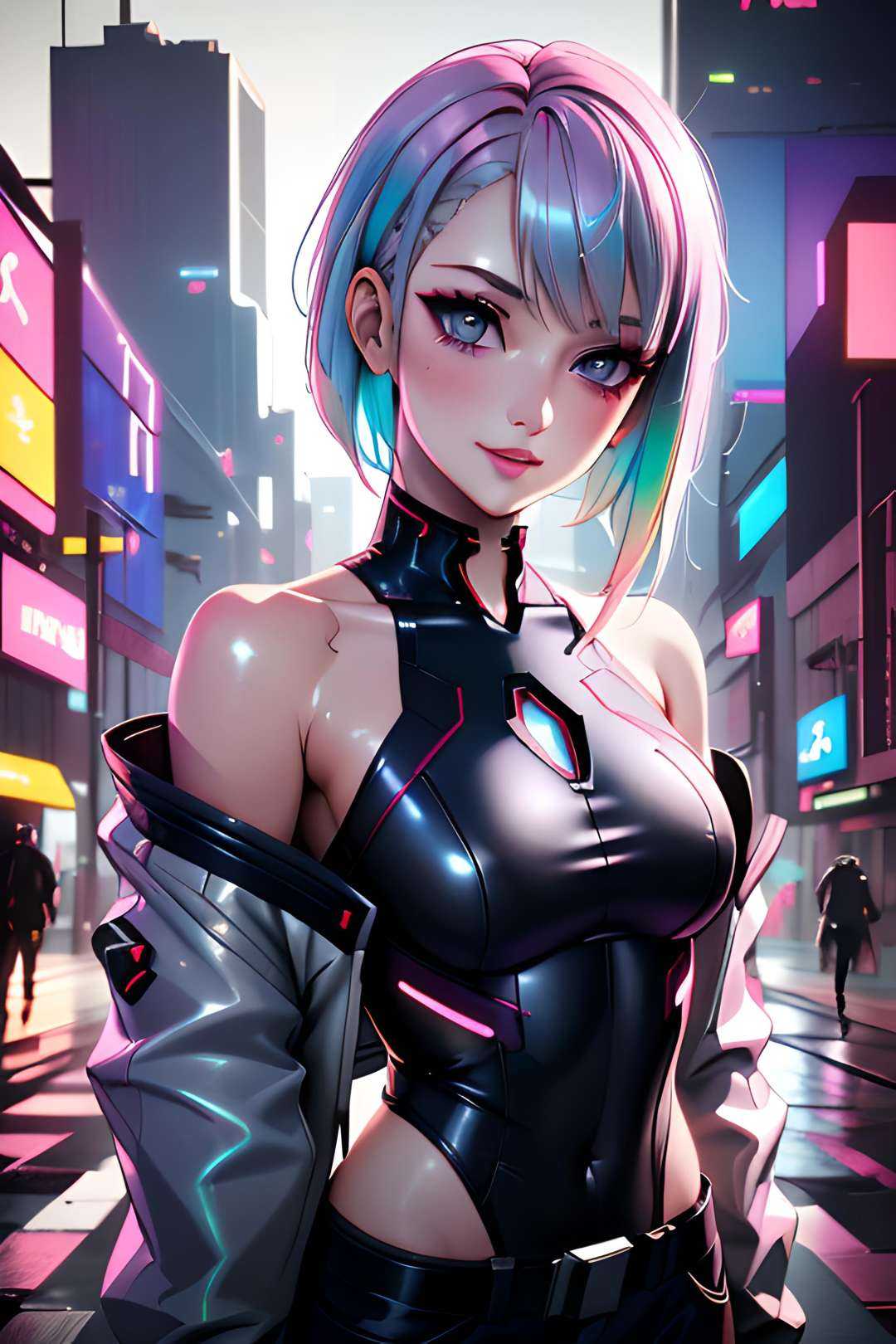 lucy,  lucy from cyberpunk,  cyberpunk edgerunner on Tensor.Art