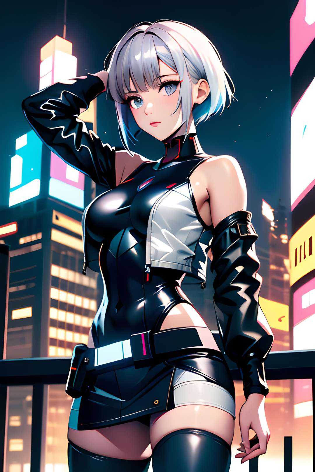 lucy \(cyberpunk\),  lucy from cyberpunk edgerunners,  1girl on Tensor.Art