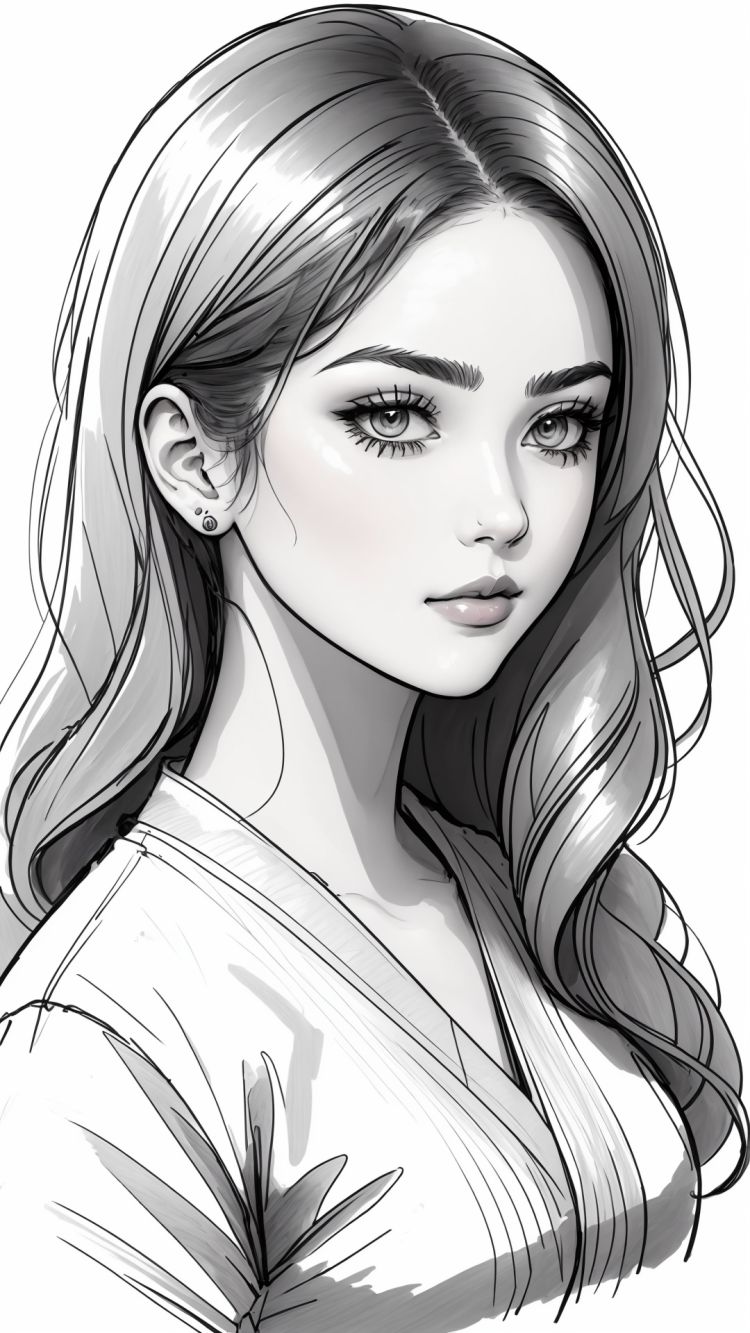Sketch Drawing Mix by Ai Art Vision on Tensor.Art