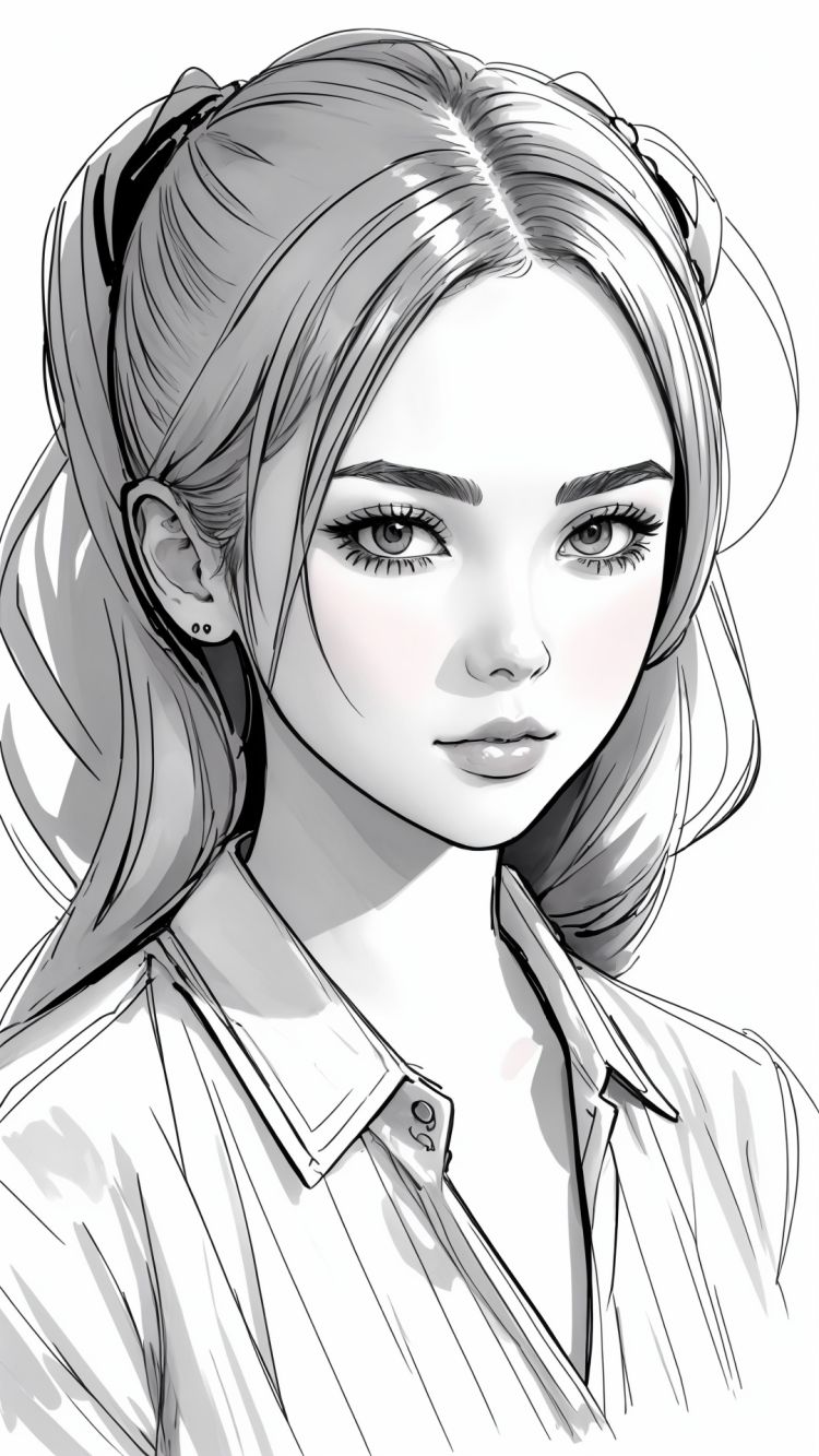 Sketch Drawing Mix by Ai Art Vision on Tensor.Art