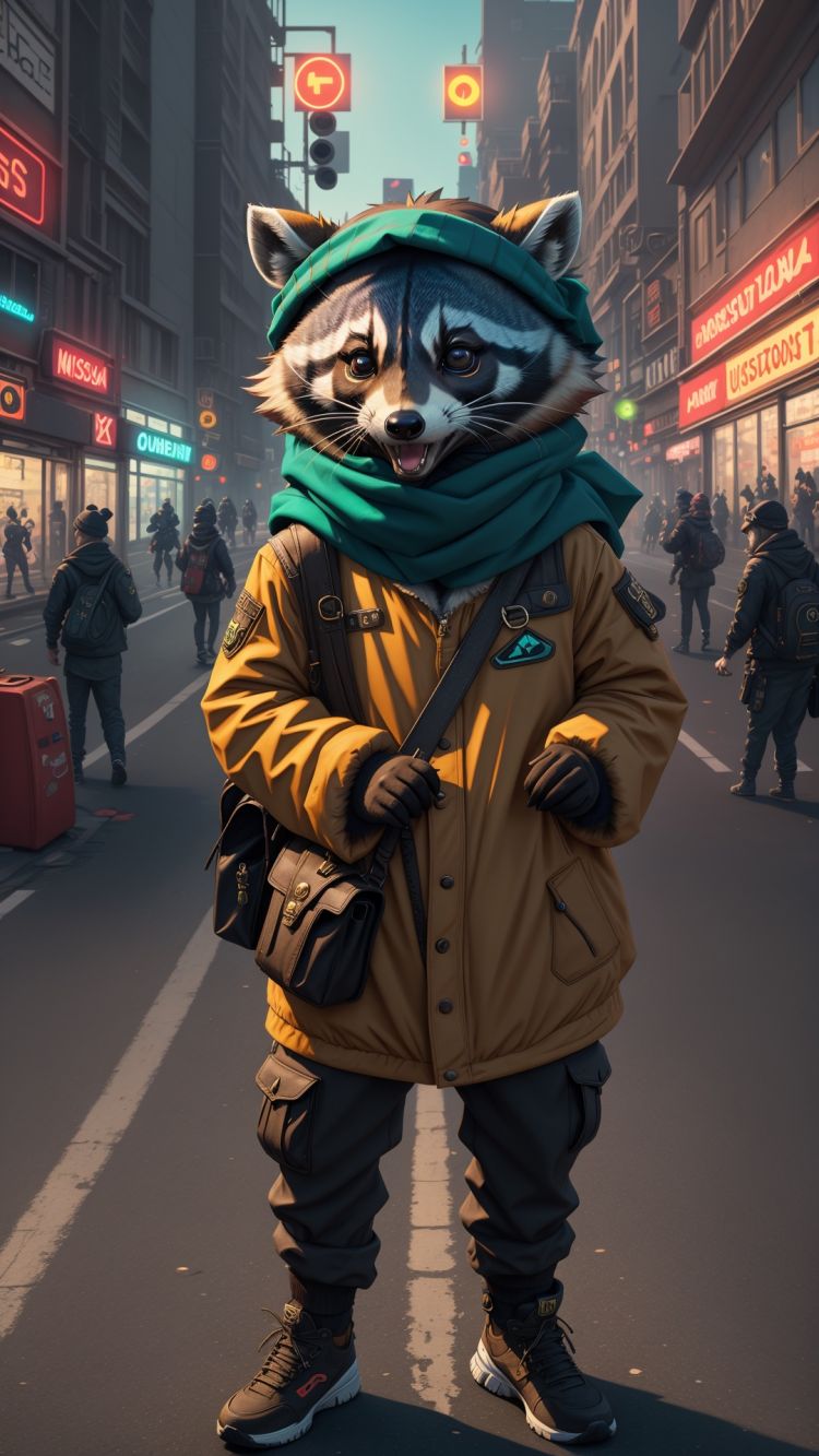 Cute Animal Characters by Ai Art Vision on Tensor.Art