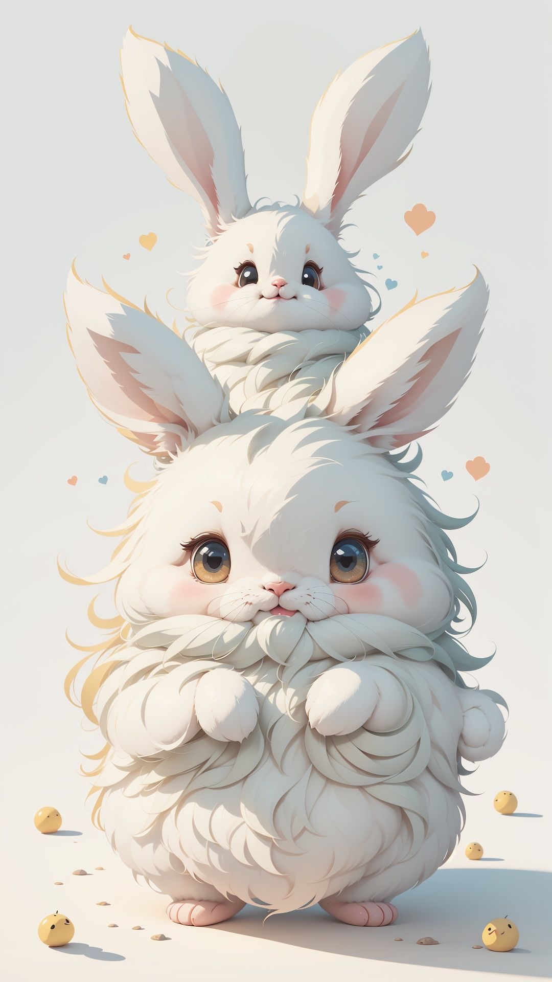 (adjective) adorable,  (noun) rabbit character,  (adjective) simple by Ai Art Vision on Tensor.Art