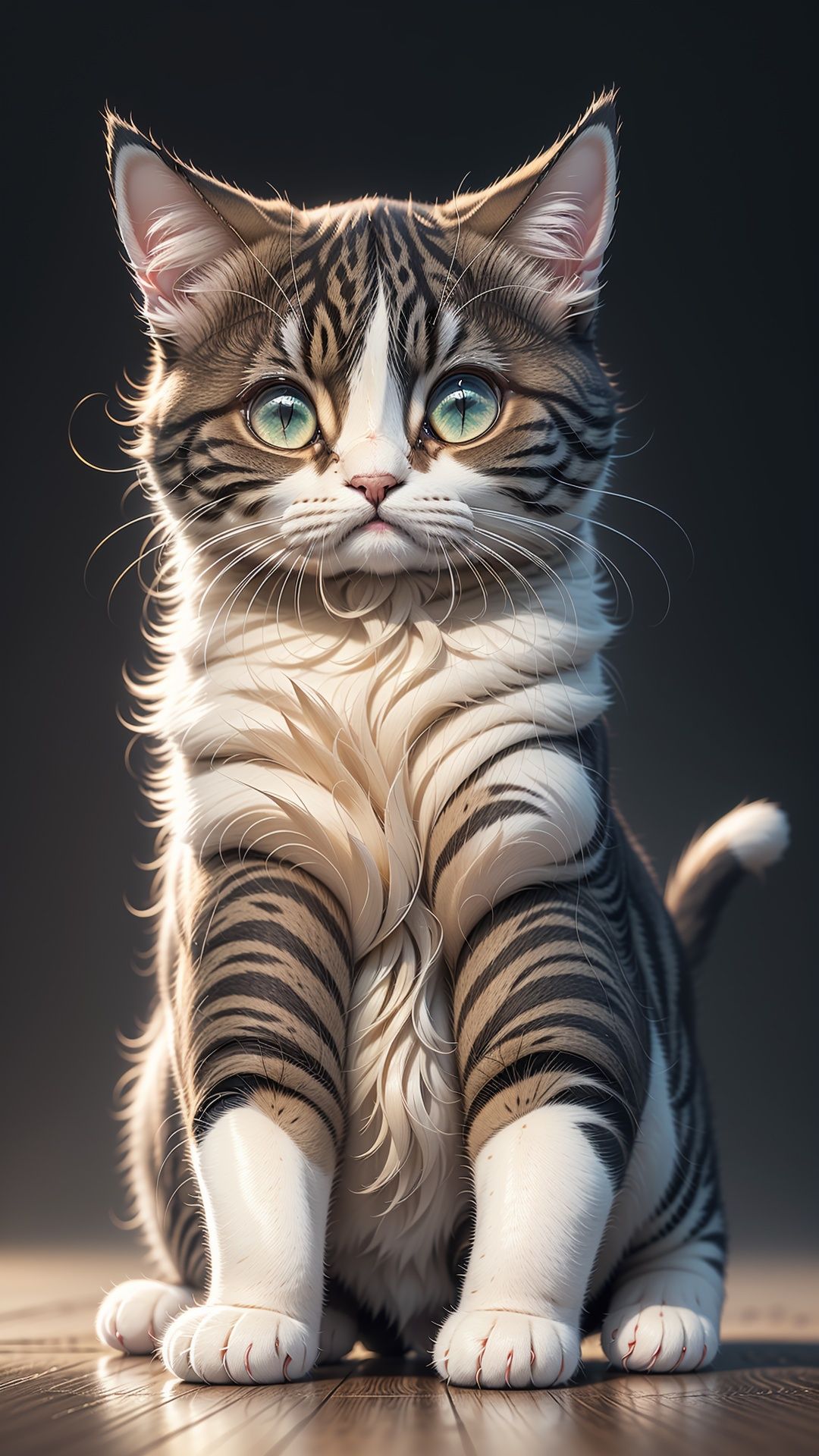ultra-detailed,  adorable Cat character,  simple by Ai Art Vision on Tensor.Art