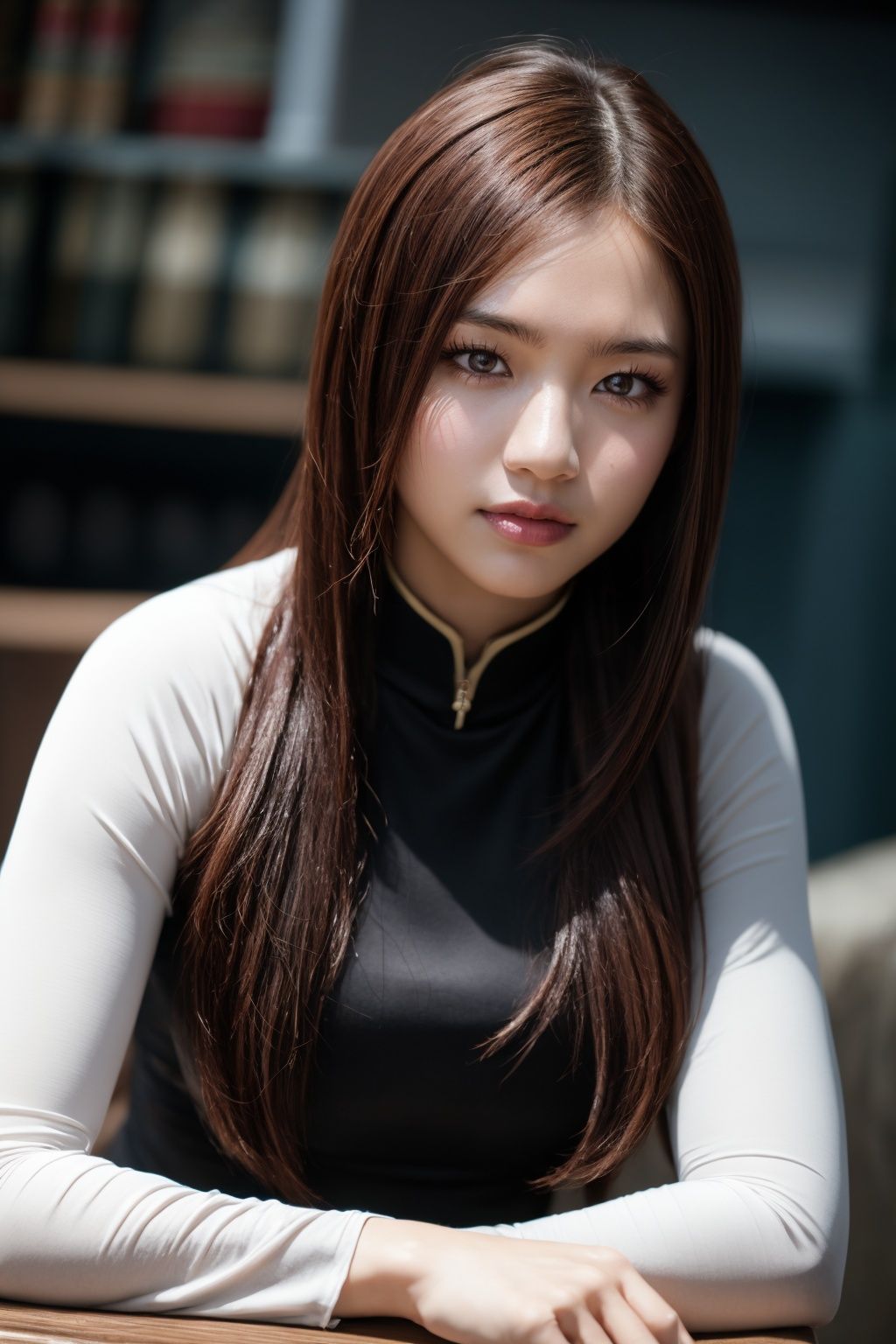 1girl,  aodai ,  (upper body) masterpiece on Tensor.Art