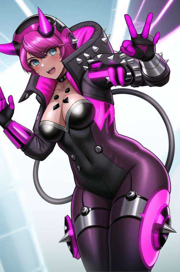 cyber punked wattson,  1girl,  solo on Tensor.Art