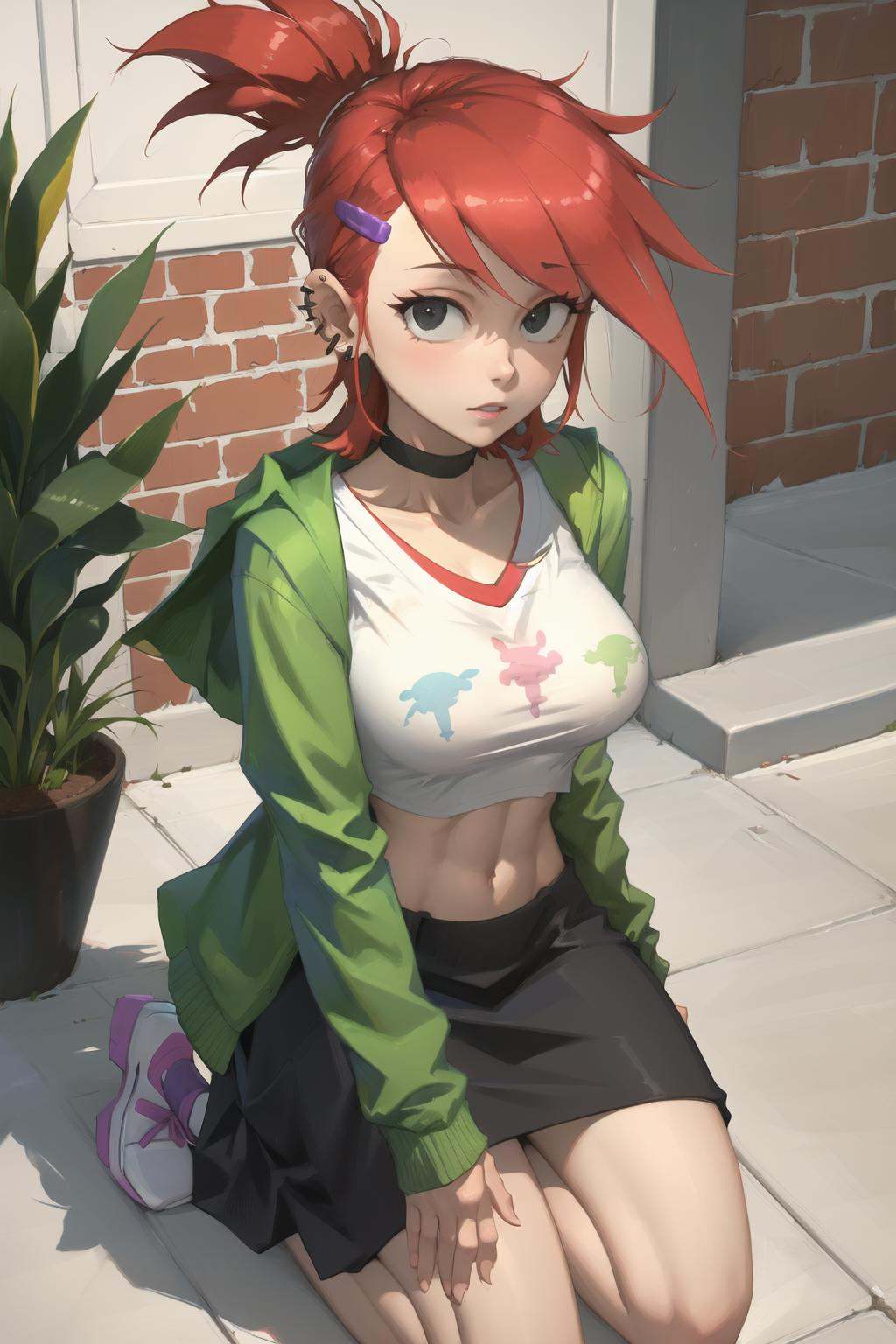 frankie foster,  1girl,  breasts on Tensor.Art