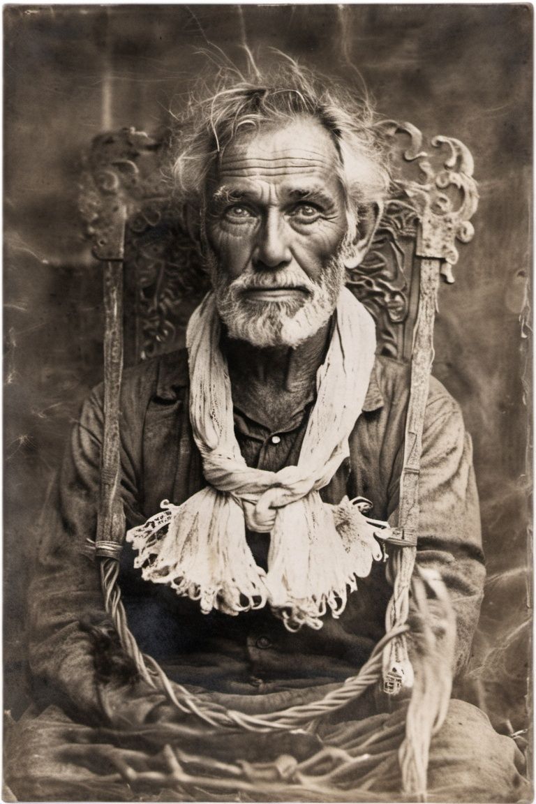 weathered,  elderly man,  deep creases on Tensor.Art
