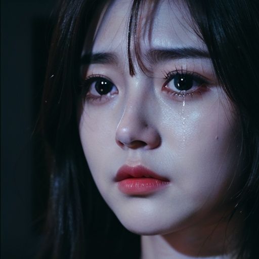 tear,tear stains,cry,, best quality,masterpiece,(photo realistic),