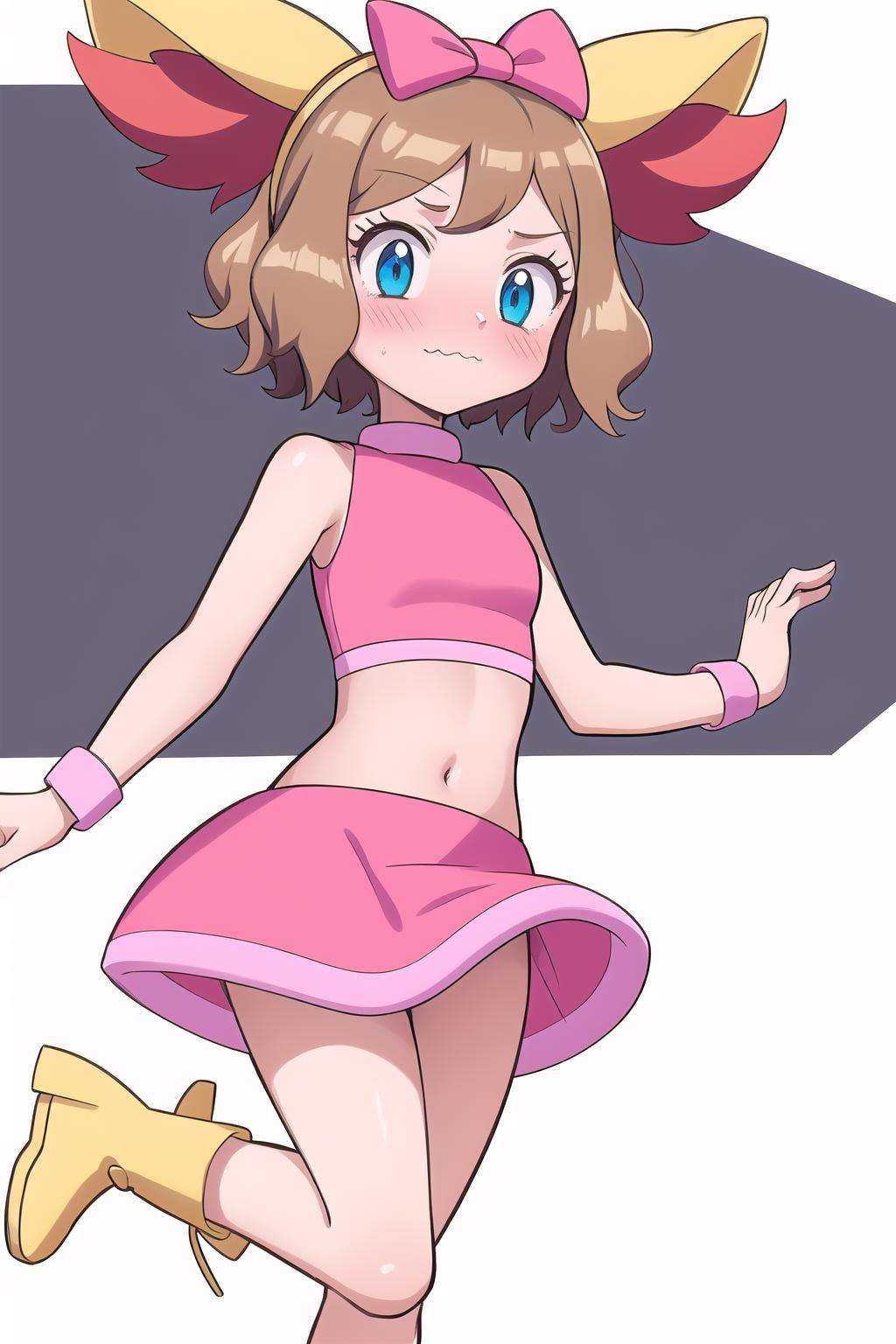1girl,  solo,  blush on Tensor.Art