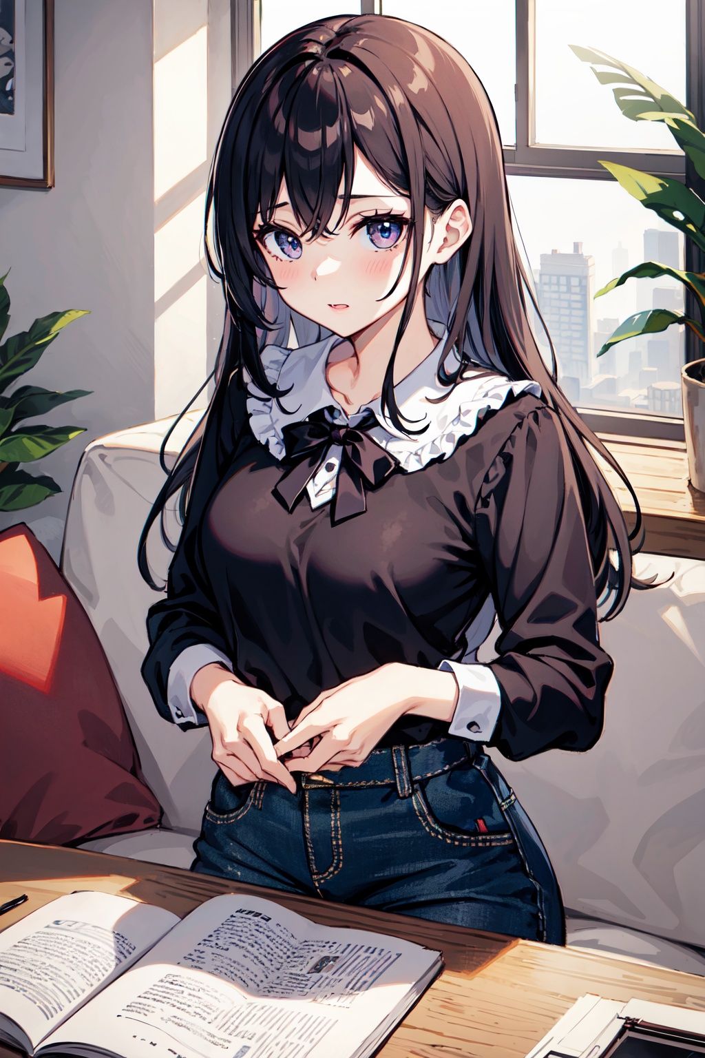 a girl,  masterpiece on Tensor.Art