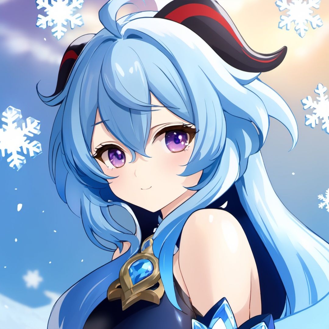 (detailed light), (an extremely delicate and beautiful), volume light, best shadow,cinematic lighting, flash, Depth of field, dynamic angle, Oily skin,
((ice-sculpture-loli)+(detailed eyes)+(detailed messy white ice-hair)+(Extremely delicate and beautiful ice-sculpture-loli)+(Ice-crystals-skin:1.4)+(detailed ice-Texture:1.4))+(Reflective snowflake-skin:1.3)+(blue bustier:1.35)+(Snowflakes on the skin:1.3)+(ice crystals on the skin:1.3)+(ice-snowflake-crown on head:1.25)+(snowflake)+(Cute anime face)+(bell collar:1.3)+(Medium breasts:1.2)+(Extremely delicate and beautiful)+(Flowing-ice:1.3),upper body,
(complexity),((detailed blue-fire-magic-circle background:1.3)+(Snowflake-concentric-circles:1.3)),(\ke qing\),(\hu tao\),(\gan yu\)