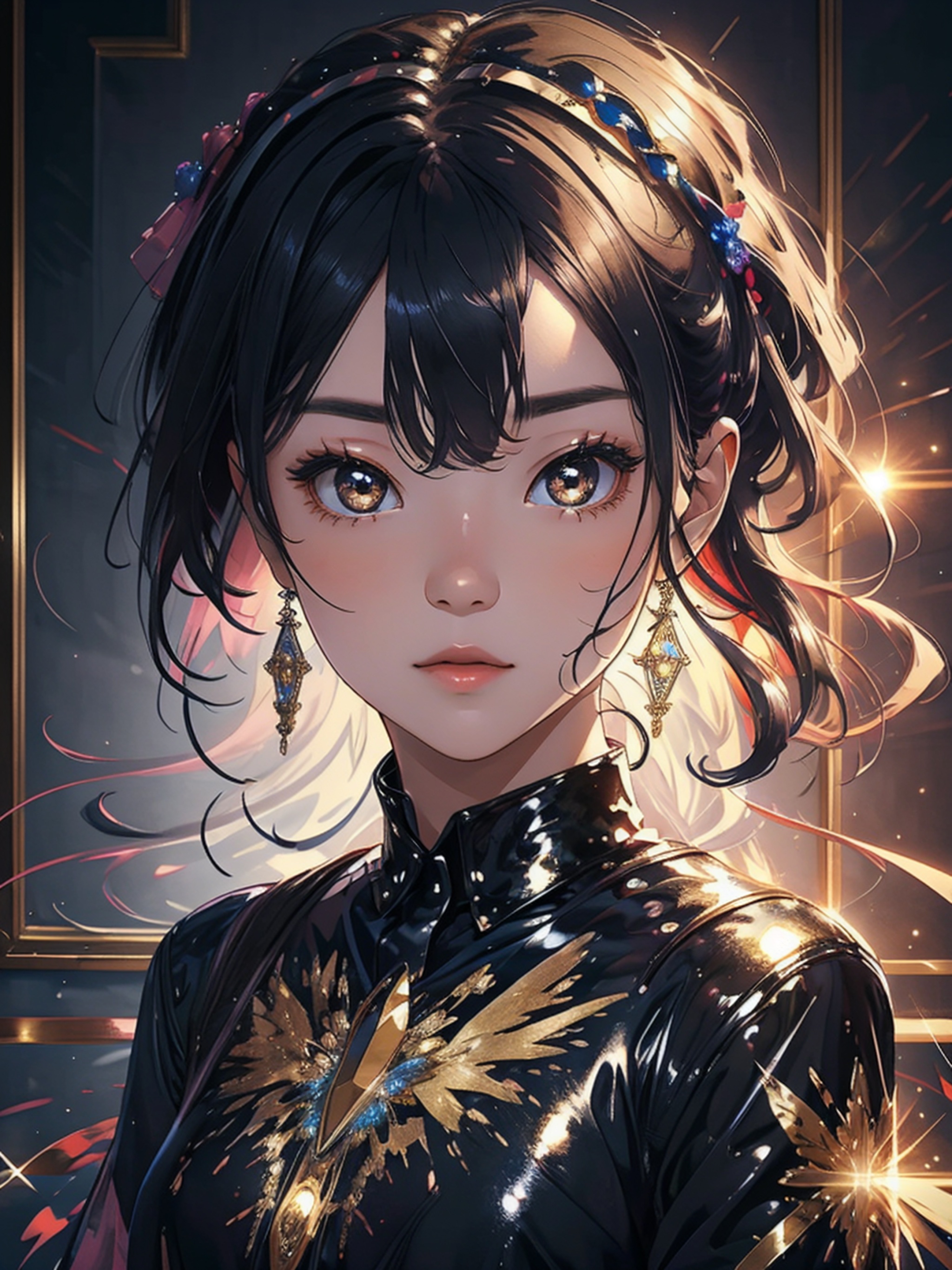 1girl,  glitter,  high_resolution on Tensor.Art