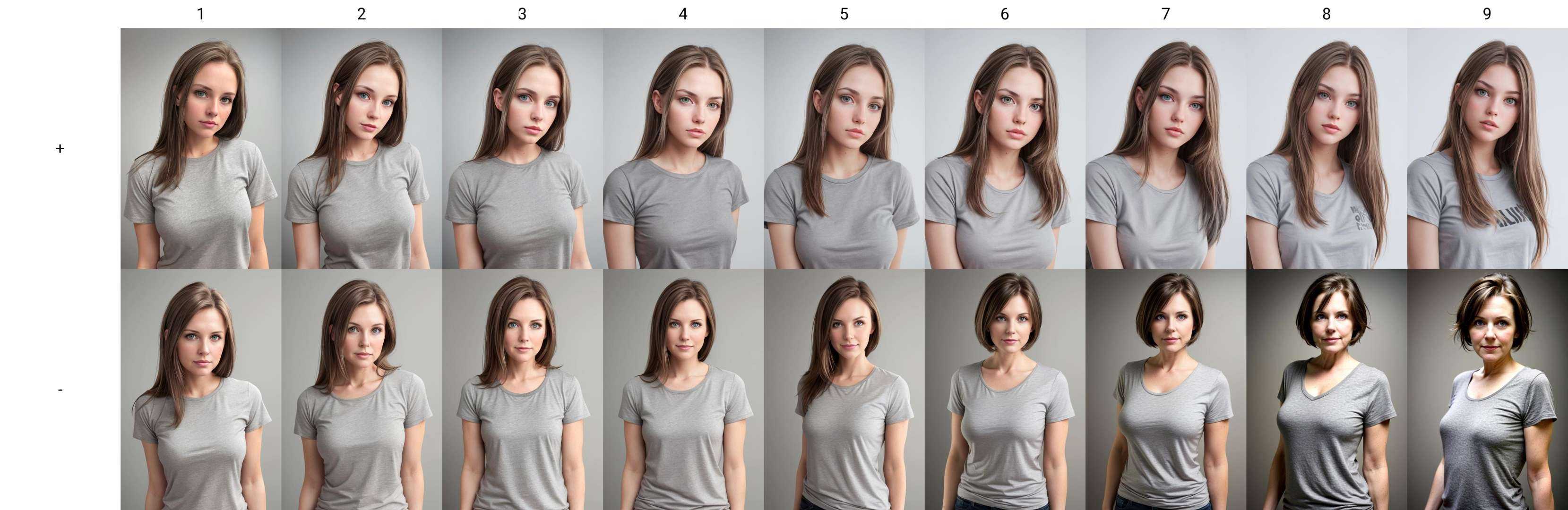 photo of a white woman,  brown hair,  upper body on Tensor.Art