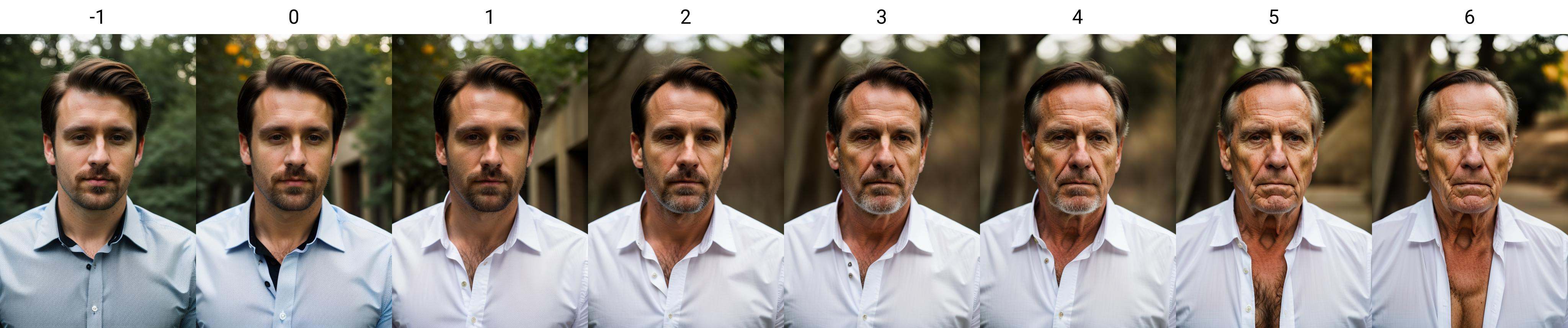 white man,  black shirt,  brown hair on Tensor.Art