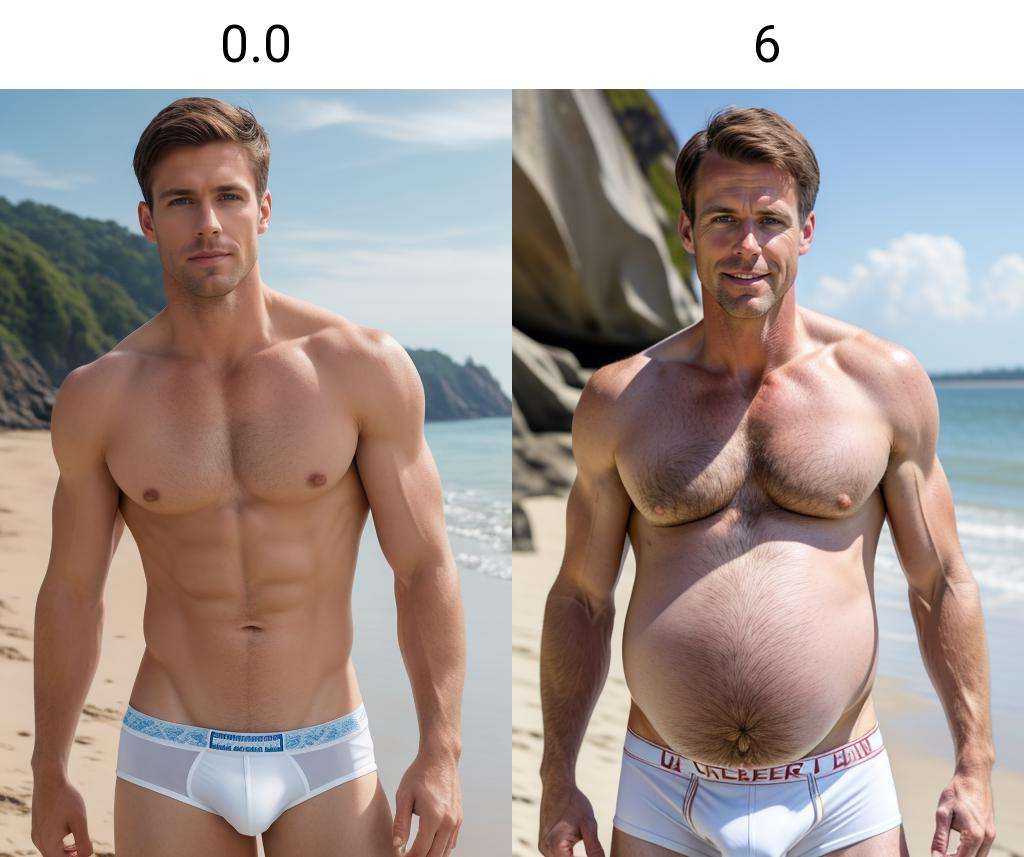 upper body,  a handsome white man,  topless on Tensor.Art