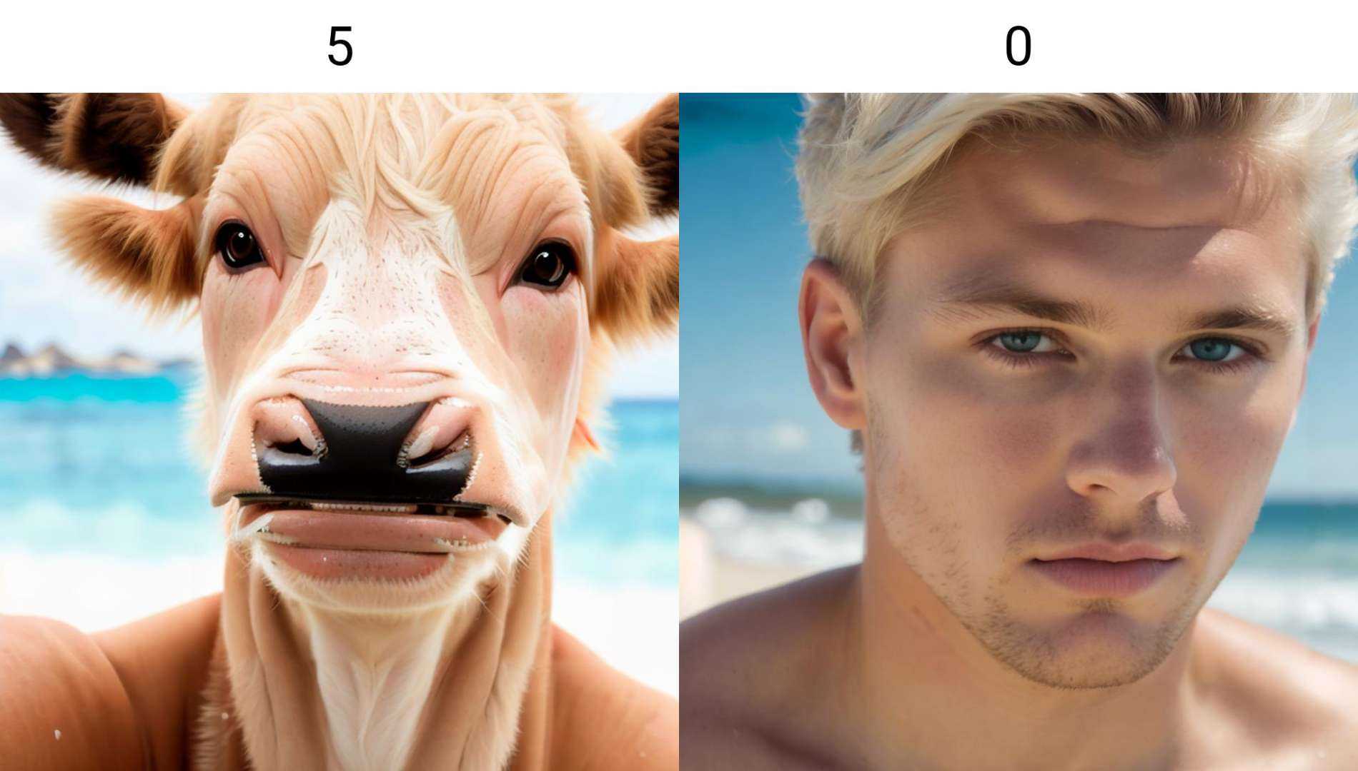a white man,  blonde hair,  brown hair on Tensor.Art