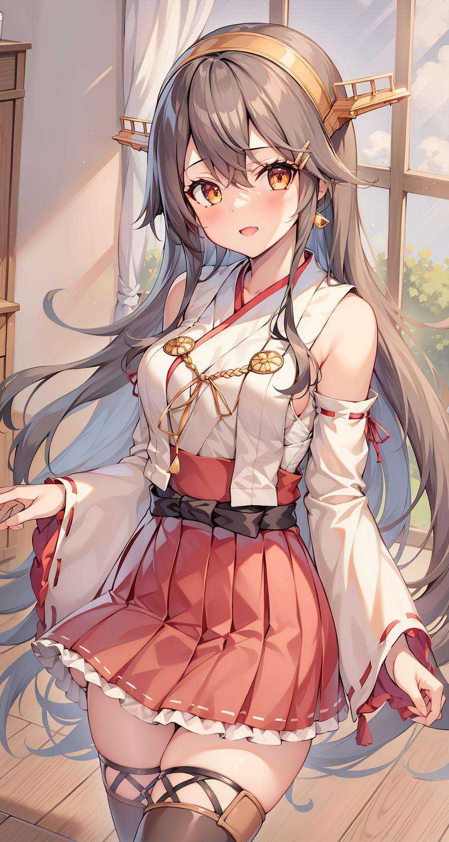 1girl,  solo,  wooden floor on Tensor.Art