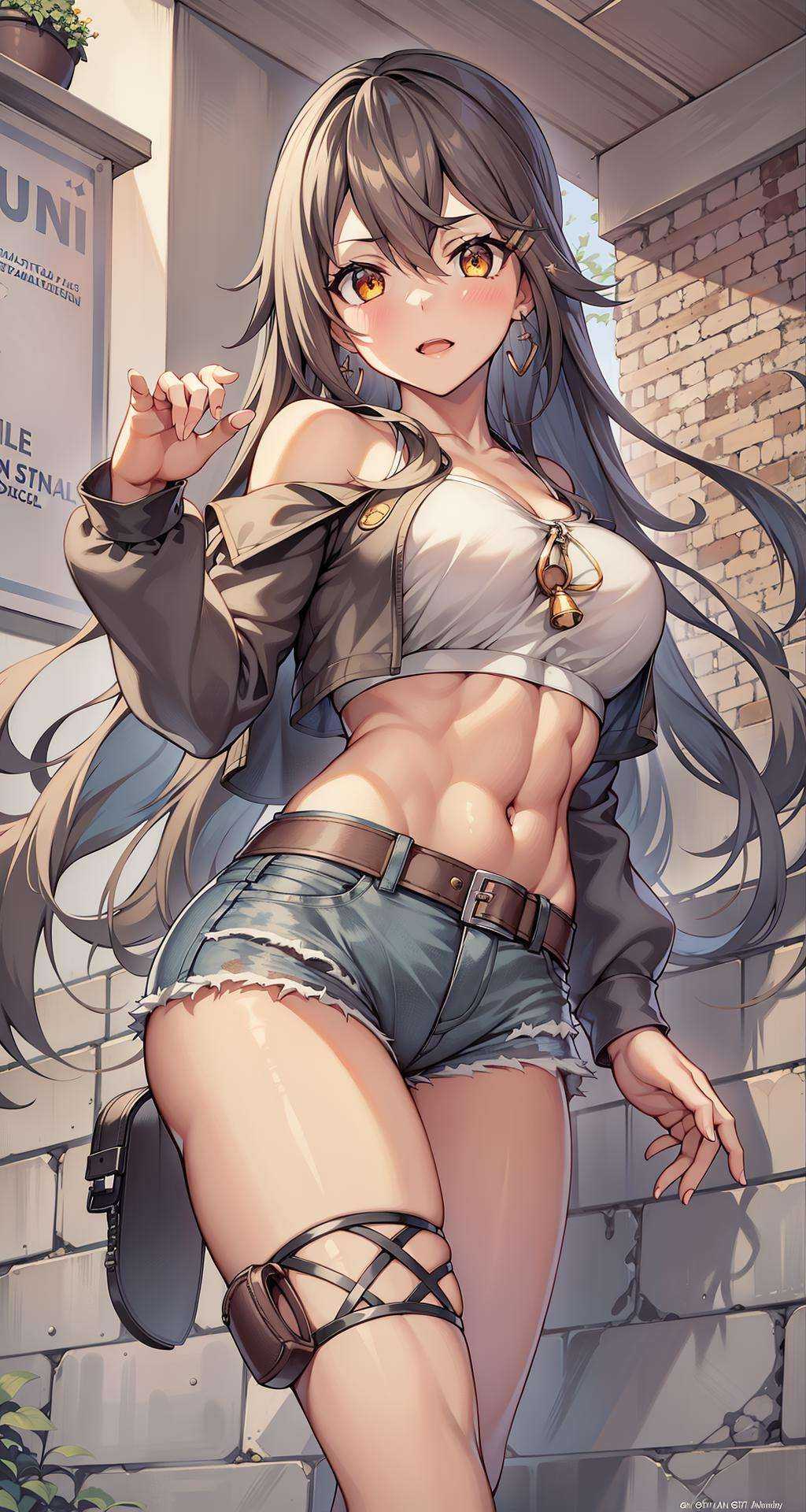 1girl,  solo,  [haruna \(kancolle\):0.8] on Tensor.Art