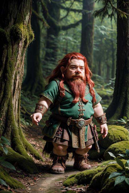 photo RAW,  (dwarf,  cliric on Tensor.Art