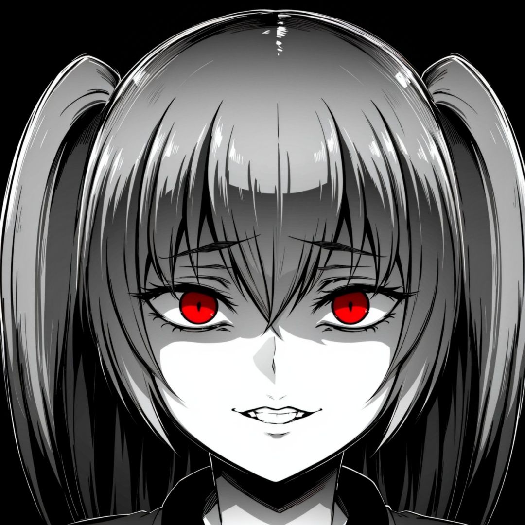 yandare,  black and white background, <lora:EMS-40102-EMS:0.800000>