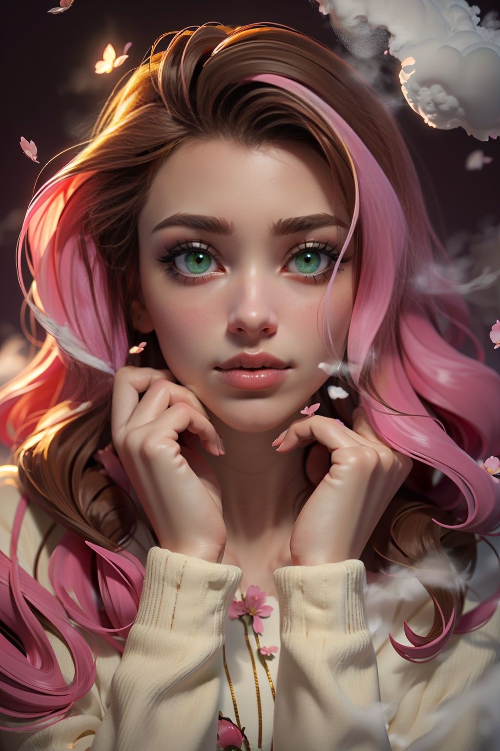 ((best quality)),  ((masterpiece)),  ultra detailed background ((Cherry Blossoms)) on Tensor.Art