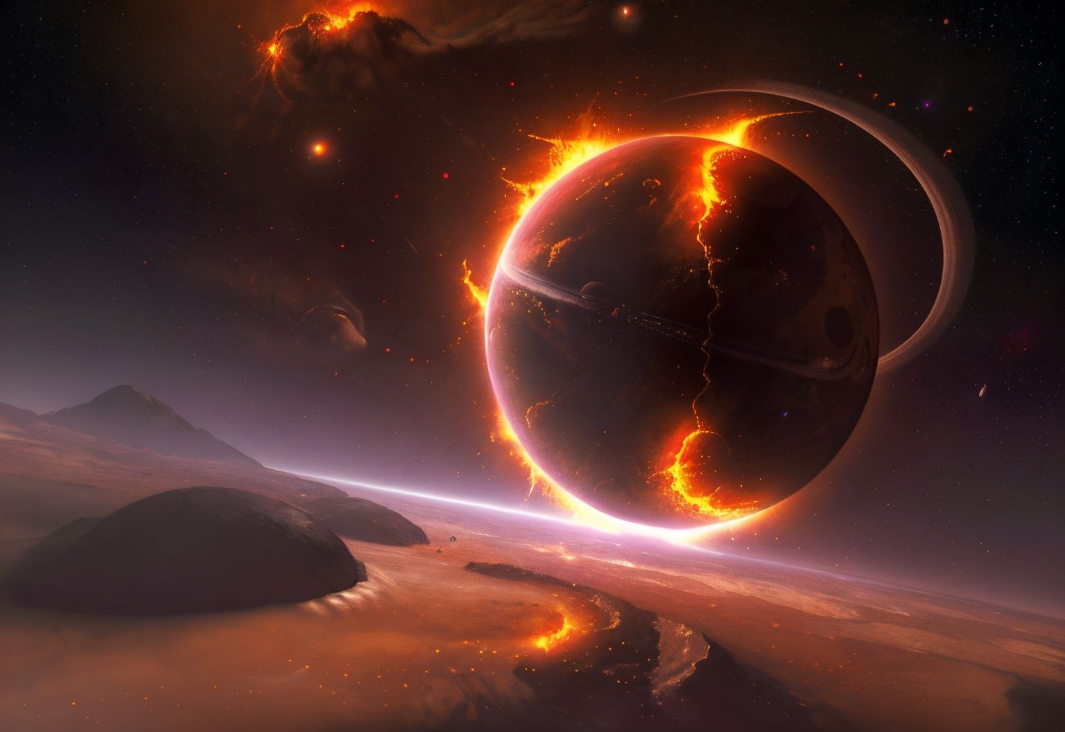 xyzabcplanets,  scenery,  planet on Tensor.Art