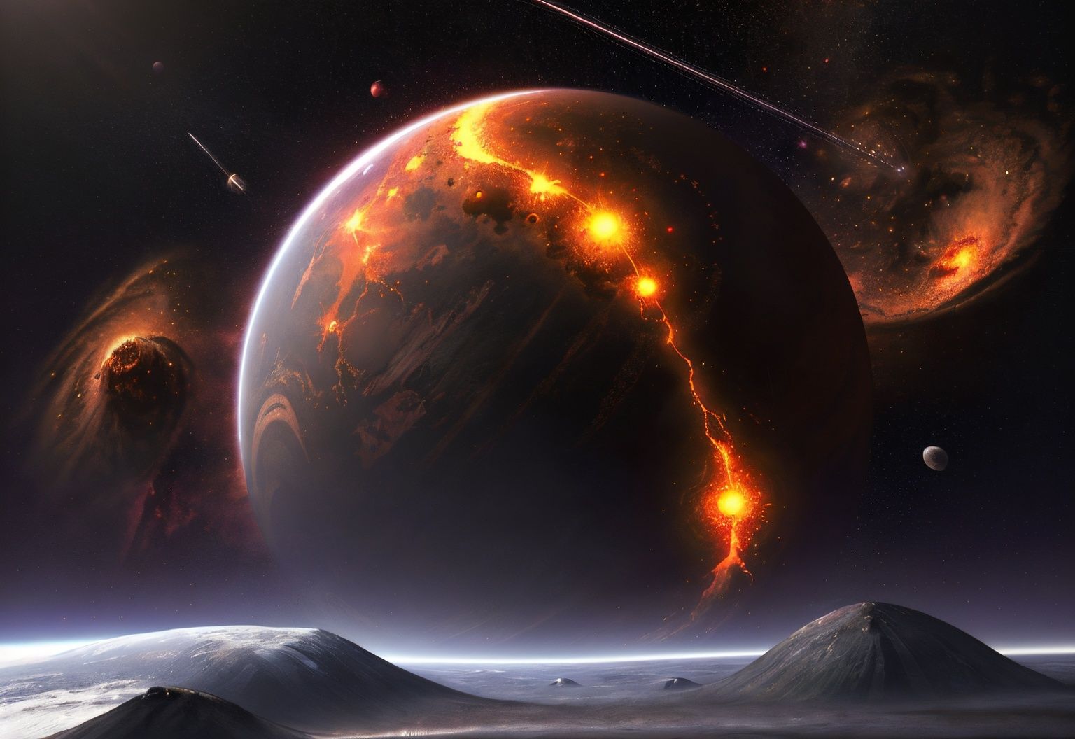 xyzabcplanets,  scenery,  planet on Tensor.Art