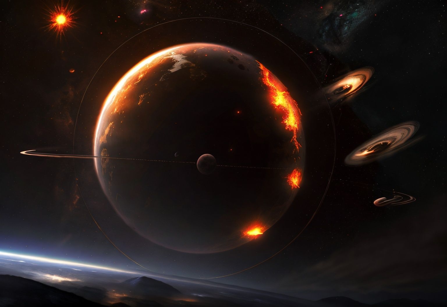 xyzabcplanets,  scenery,  planet on Tensor.Art