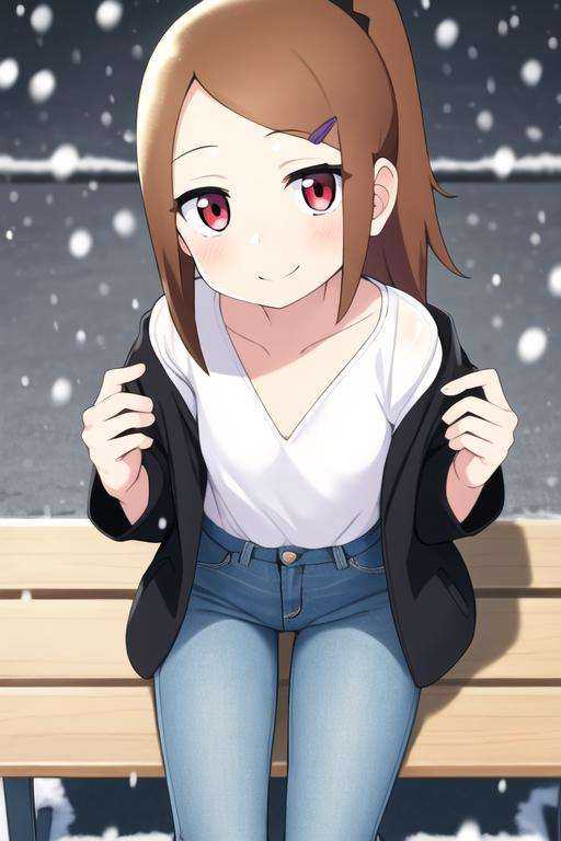 Kasahara Sumire (My Clueless First Friend) | 笠原すみれ(事情を知らない転校生がグイグイくる) by takagichikita on Tensor.Art