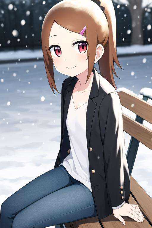 Kasahara Sumire (My Clueless First Friend) | 笠原すみれ(事情を知らない転校生がグイグイくる) by takagichikita on Tensor.Art