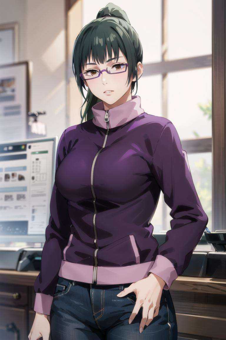 1girl,  cowboy shot,  beautiful zenin_maki on Tensor.Art