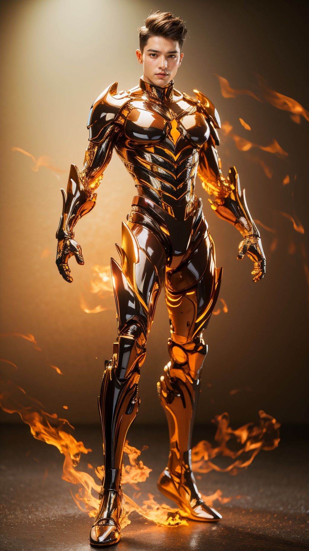 1boy,1,<lora:_raging flames:0.8>,full body, 