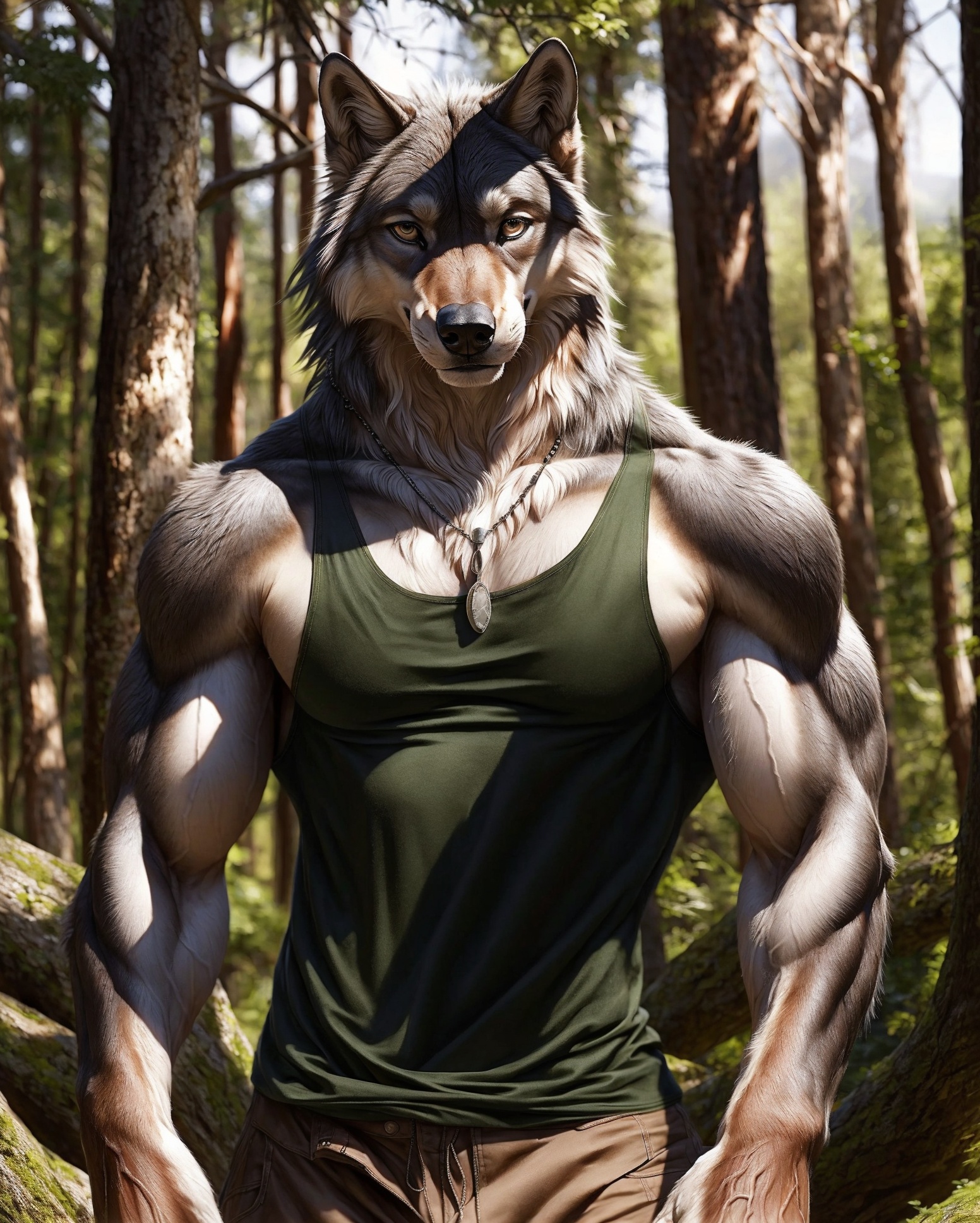 anthro,  wolf,  male on Tensor.Art