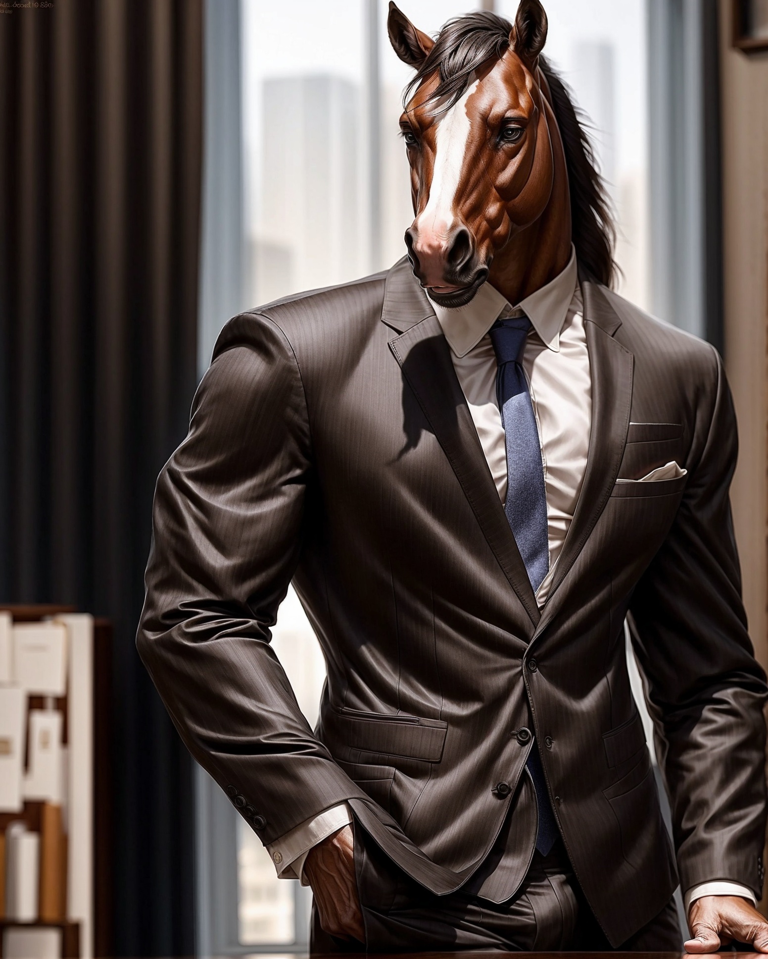anthro,  horse,  male on Tensor.Art