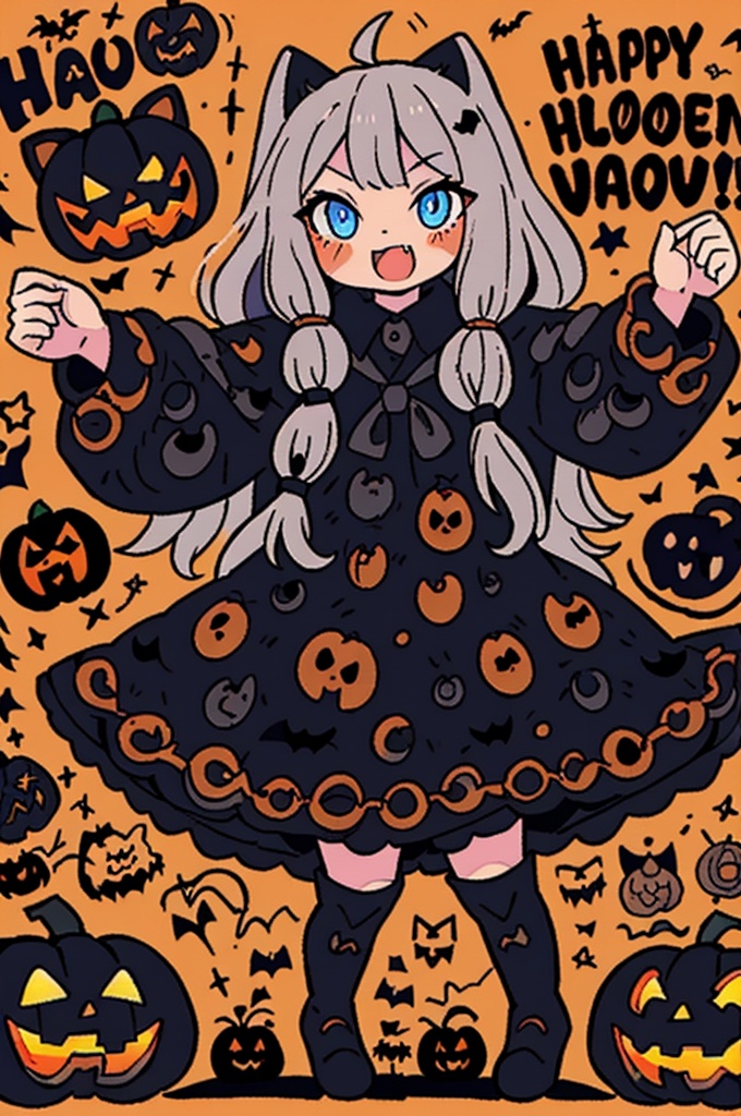 anime illustration,  best shadows,  halloween on Tensor.Art