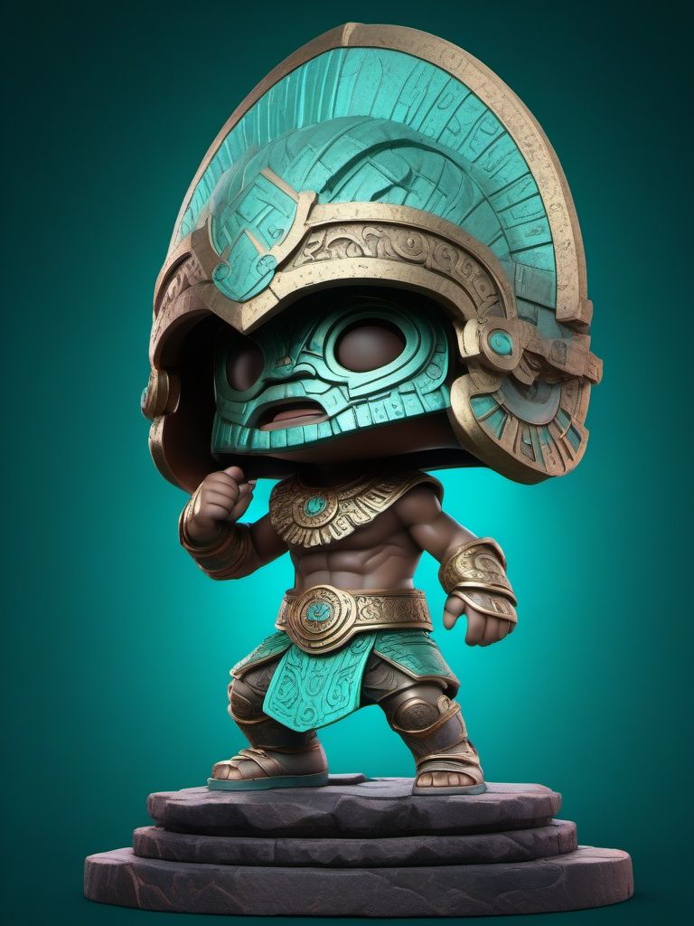 BJ_sanxingdui, solo, 1boy, standing, full_body, male_focus, gradient, gradient_background, helmet, clenched_hand, aqua_background,photo,8k,intricate,highly detailed,majestic,digital photography,broken glass,hdr,realistic,high definition,<lora:Sanxingdui_SDXL:0.7>,
