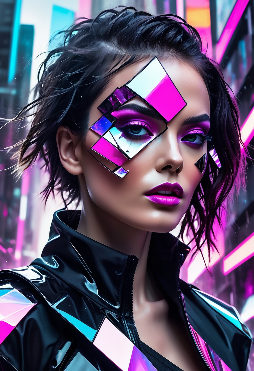mj,  in the style of futuristic digital art,  prismatic intelligence on Tensor.Art
