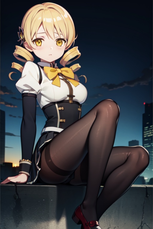 mamitomoe,  ,  mami tomoe on Tensor.Art