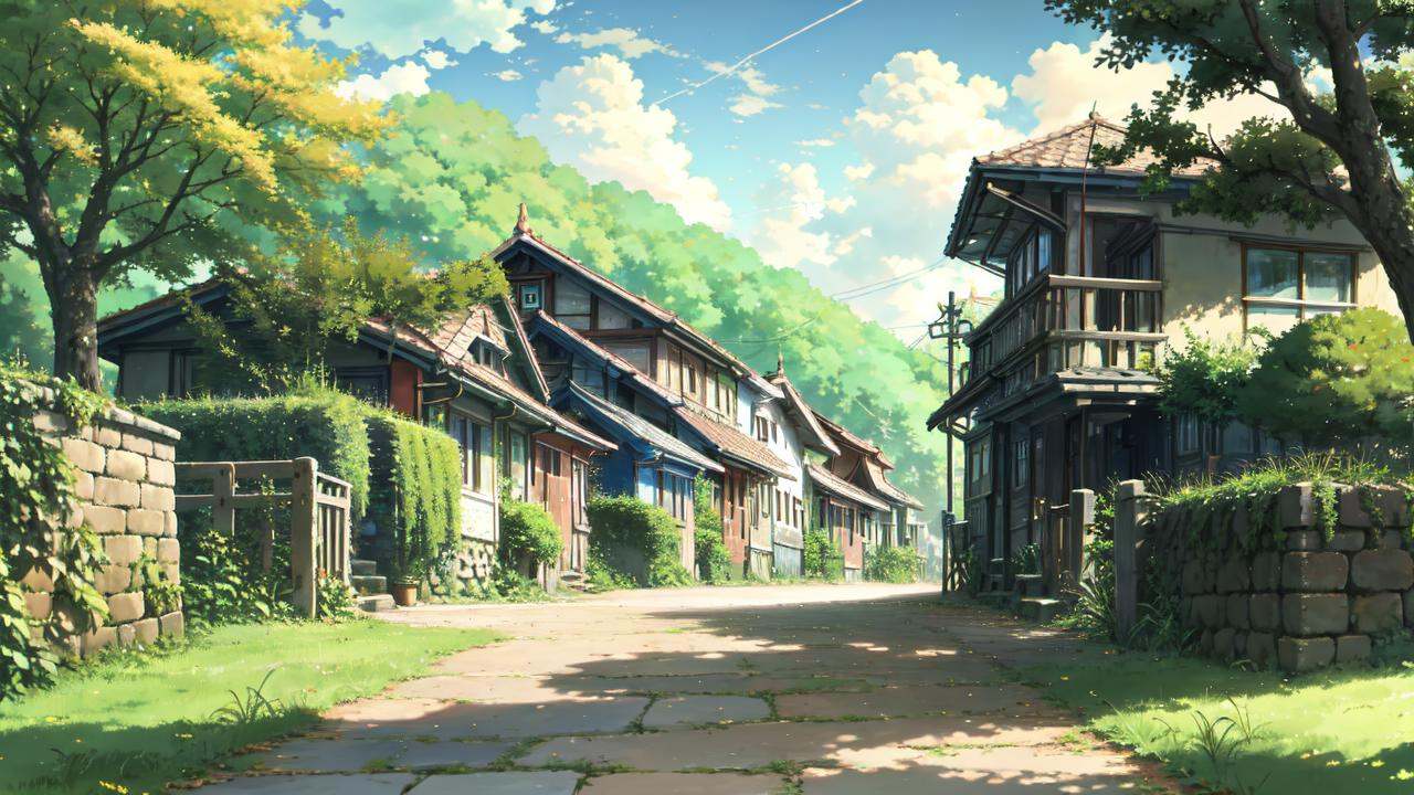 no humans,  building,  house on Tensor.Art