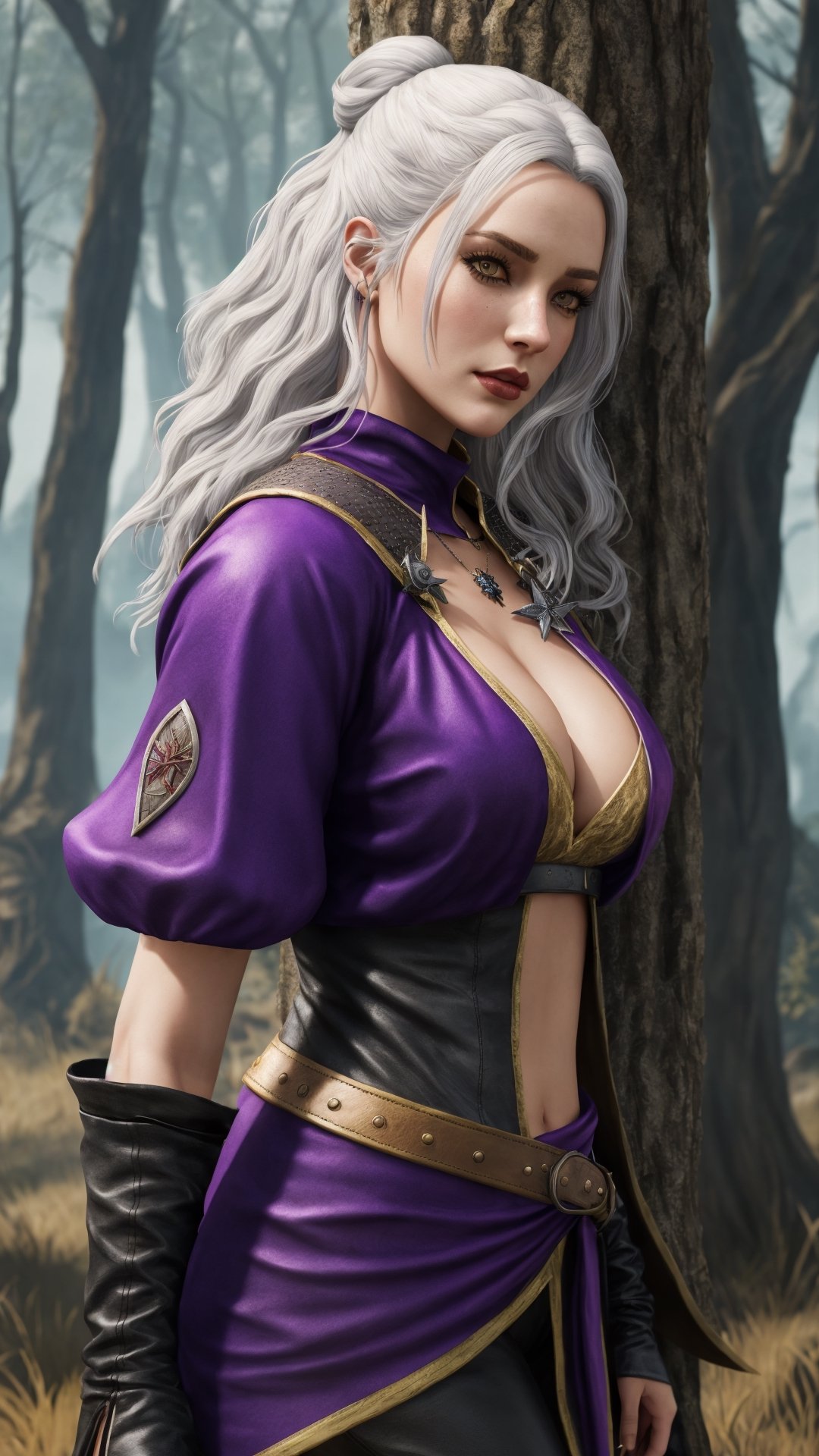 ****_female,  Witcher queen,  outdoor on Tensor.Art