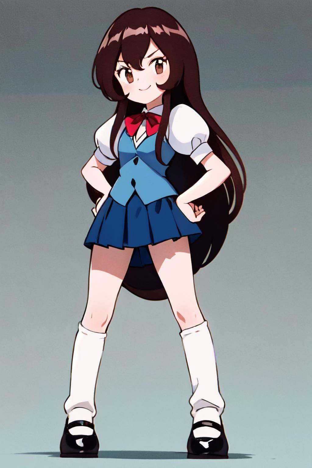 1girl,  solo,  long hair on Tensor.Art