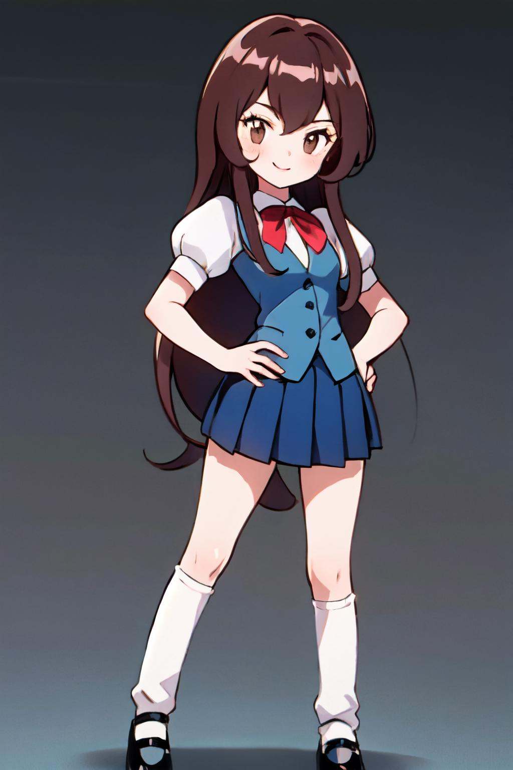 1girl,  solo,  long hair on Tensor.Art