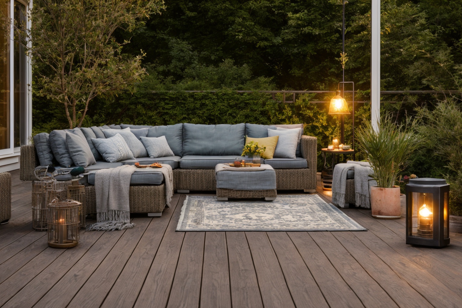 garden,  Experience the magic of Pixar 3D,  bringing to life a patio scene with a comfortable couch on Tensor.Art